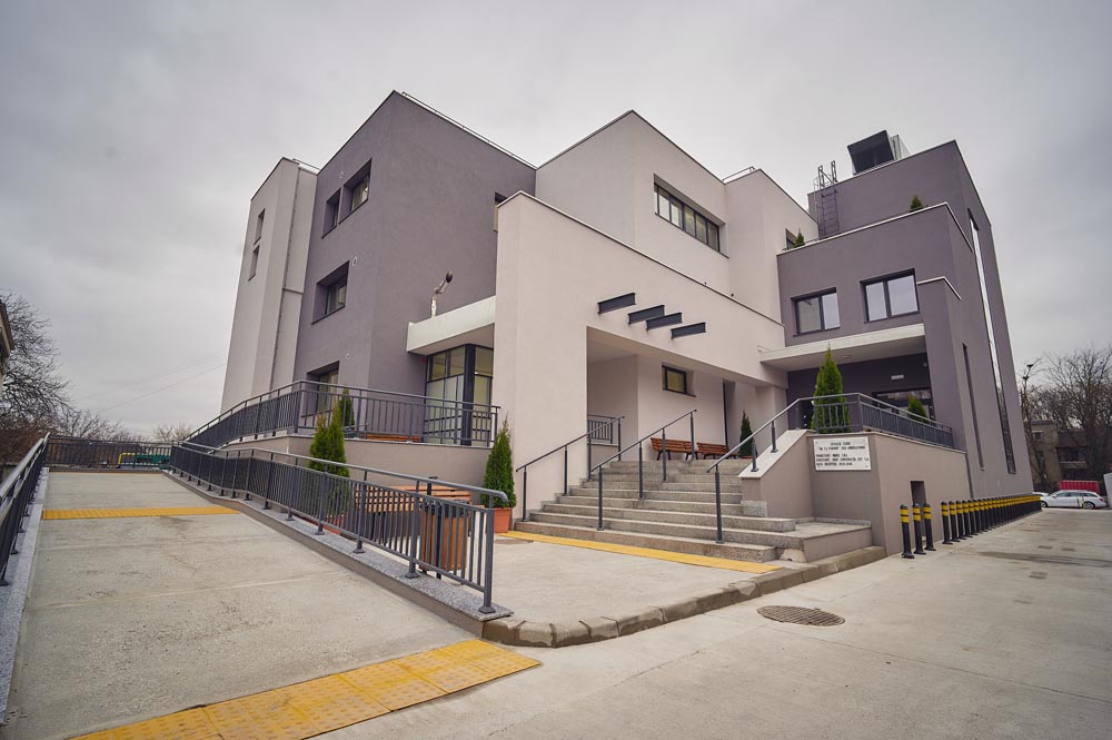 Vue panoramique du Service Ambulatoire de l’Hôpital Clinique Dr. C. I. Parhon Iași